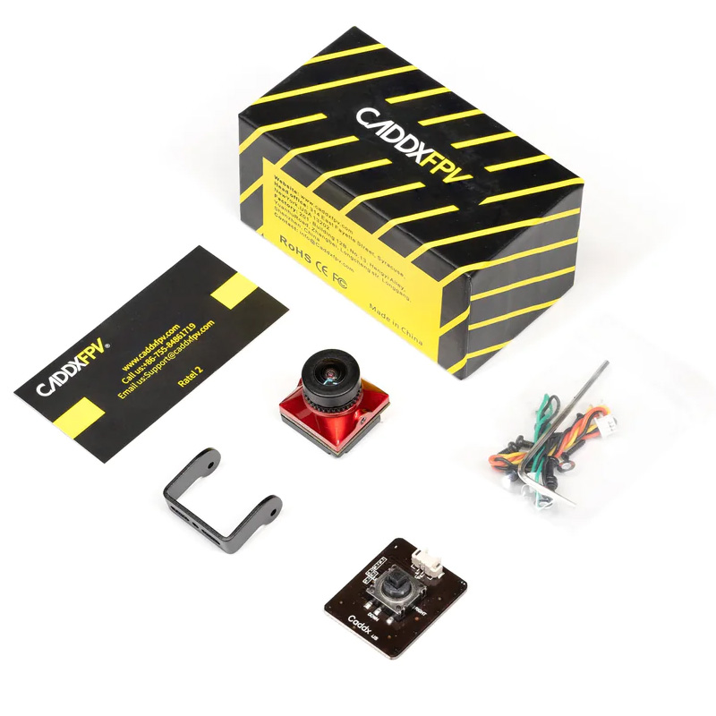 Foxeer Reaper Extreme 2.5W Vtx - Caddx Ratel 2 V2 FPV カメラ
