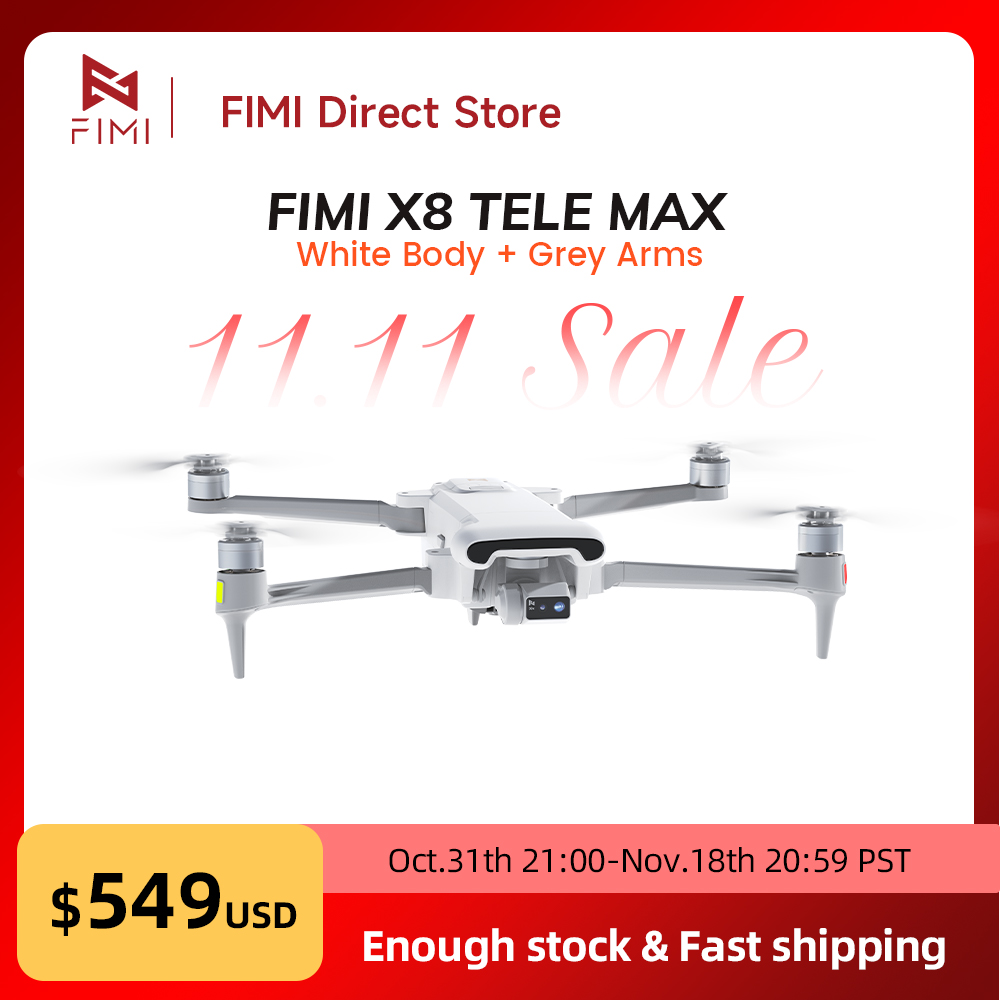 FIMI X8 Tele Max 20km飛行距離ドローン  - Skyzone Sky04X Pro Oled Fpv Goggles のレビューと価格