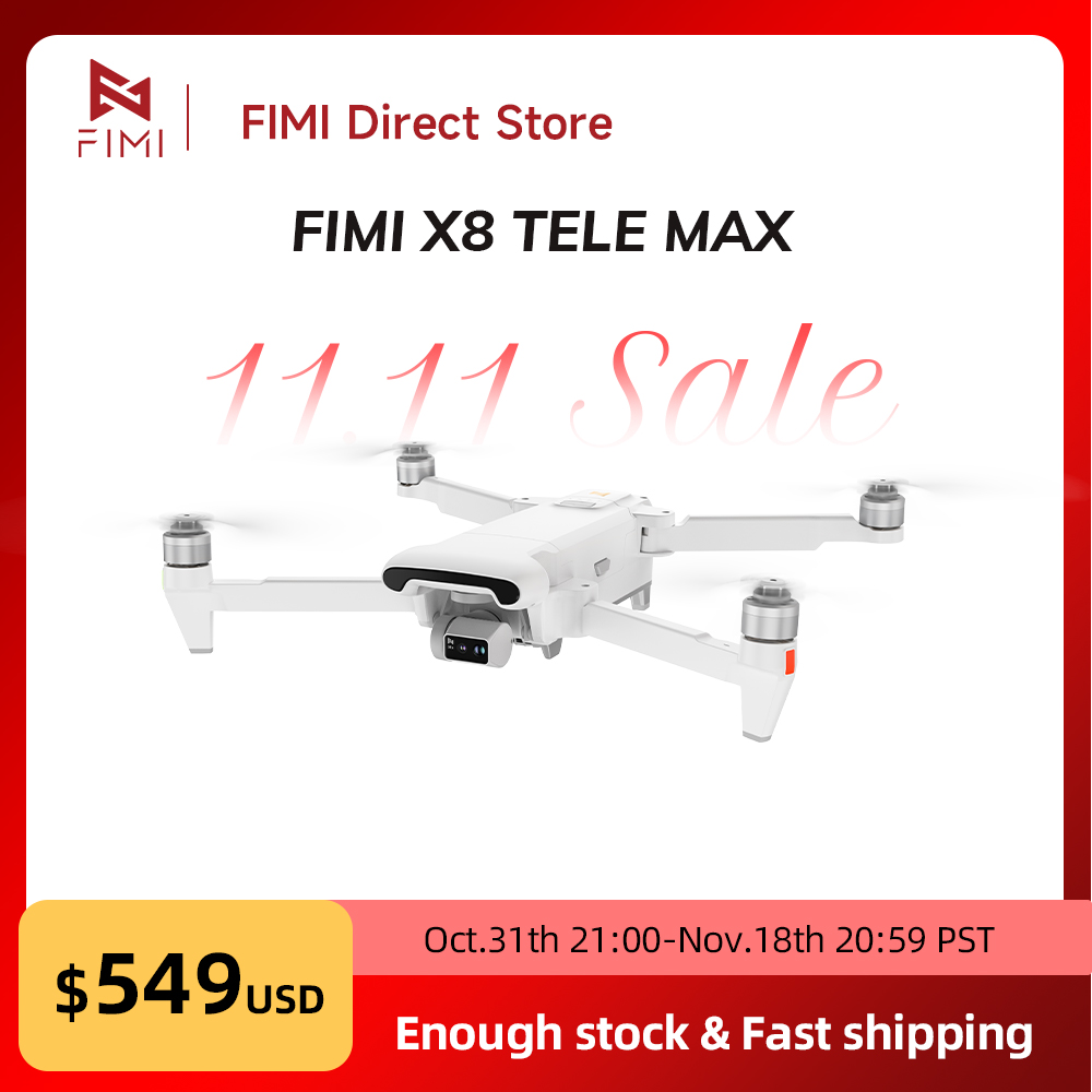 FIMI X8 Tele Max 20km飛行距離ドローン  - Skyzone Sky04X Pro Oled Fpv Goggles のレビューと価格